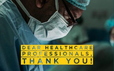 Dear Healthcare Professionals, Thank You!