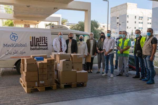Beirut Hospital Receives Medications, Emergency Aid in Response to Explosion