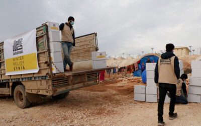 500 Recently Displaced Syrian Children Receive Winter Warmth