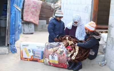 Winter Aid Delivered to 120 Families in Gaza