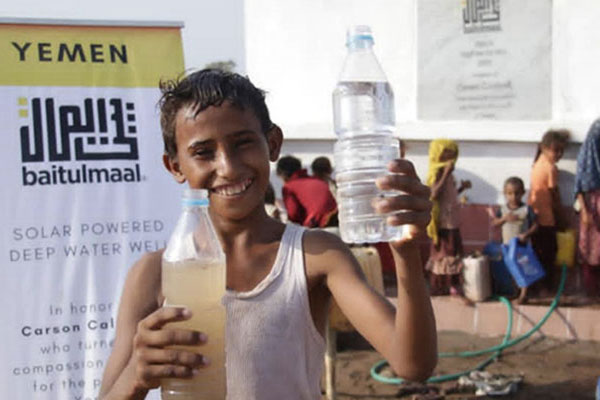 New Solar-Powered Well Gives 3,015 Yemenis Clean Water