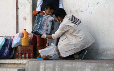 Critical Aid Reaches Yemen: 60,300 Meals; 100 Hygiene, Winter Kits for 600 Displaced Yemenis