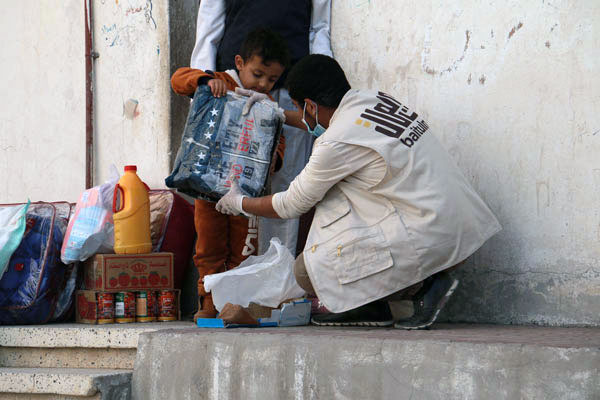 Critical Aid Reaches Yemen: 60,300 Meals; 100 Hygiene, Winter Kits for 600 Displaced Yemenis