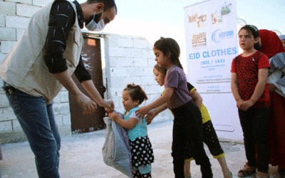 Eid Clothes, Zakat Bring Joy to Displaced Syrians