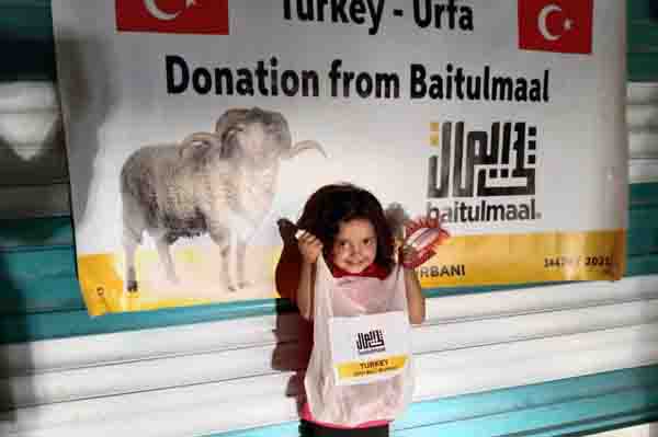 Fresh Meat for 9,158 Meals Distributed in Turkey