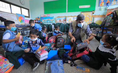 1,000 Students in Gaza Receive Back-to-School Support