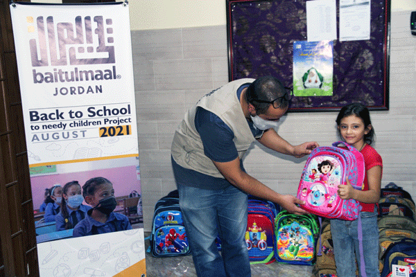 478 Orphans, Impoverished Students Receive Back to School Support in Jordan
