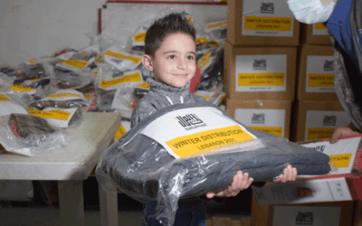 385 Families in Lebanon Receive Winter Warmth
