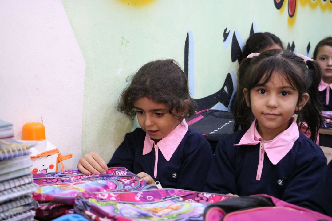 300 Displaced Syrian Children Return to School with Smiles | Baitulmaal