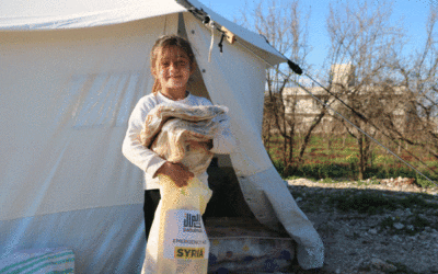 Displaced Syrian Families Receive Aid After Earthquakes, Floods