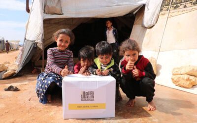 Displaced Syrian Families Receive 143,220 Meals in Ramadan