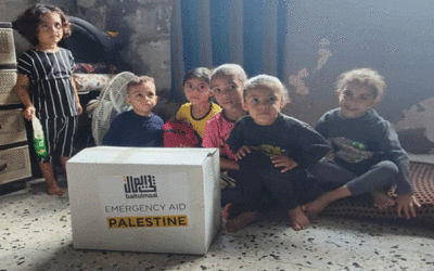 Emergency Aid Distributed to 4,800+ Palestinians in Deir al Balah