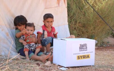 Displaced Syrian Families Receive Food for 195,300 Meals
