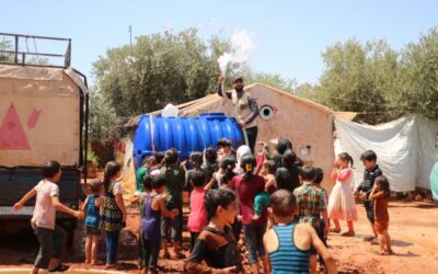 1,671 Displaced Syrians Receive Hygiene, Water Supplies