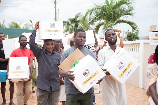 Food Packages for 24K Ramadan Meals Distributed in Ghana