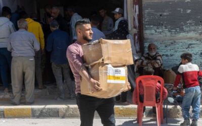 Food Packages Distributed to More Than 12.8K Earthquake Survivors in Syria