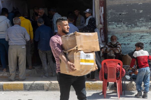Food Packages Distributed to More Than 12.8K Earthquake Survivors in Syria