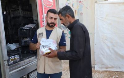 Fresh Meat for 5.3K Meals Distributed to Displaced Families in Syria