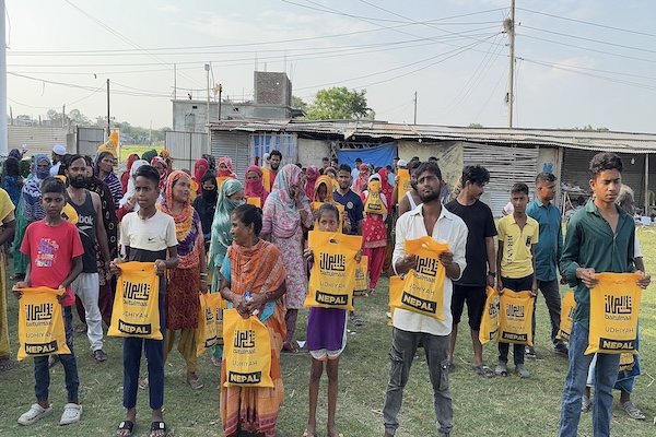 Baitulmaal Distributes Fresh Meat for 2,790 Meals in Nepal