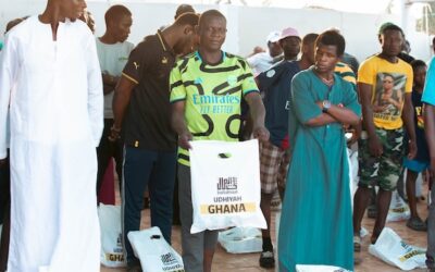 Fresh Meat for 2K Meals Distributed to Families in Ghana During Udhiyah