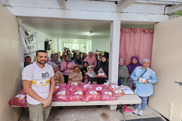 Fresh Meat for 285 Meals Distributed to Families in Mexico