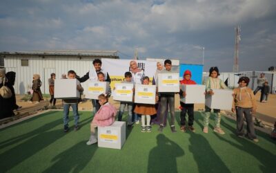 Baitulmaal Provides Essential Aid to 100 Orphans in Gaza