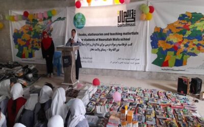 School Supplies Delivered to 280 Students in Afghanistan