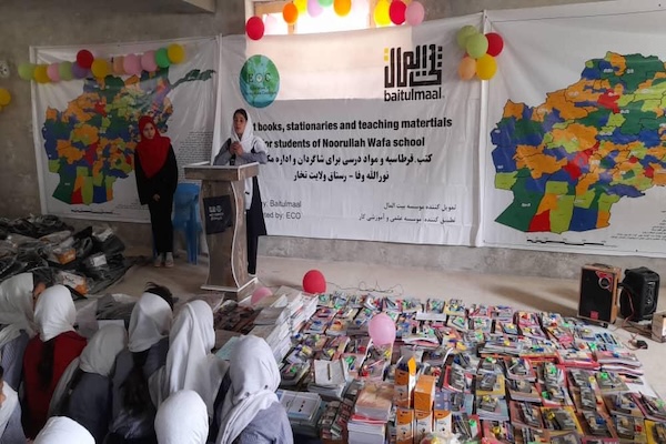 School Supplies Delivered to 280 Students in Afghanistan