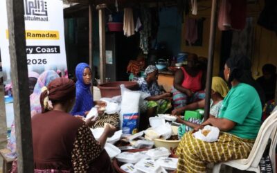 Baitulmaal Provides Food for 50,000 Meals to Families in Ivory Coast 