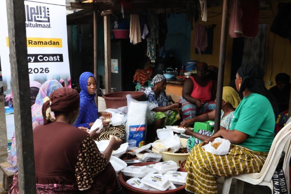 Baitulmaal Provides Food for 50,000 Meals to Families in Ivory Coast 