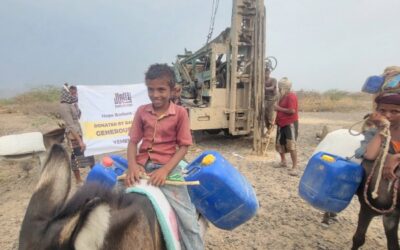 New Borehole Brings Clean Water to 400 Families in Yemen