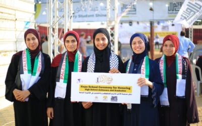Baitulmaal Honors 300 Gaza Students at Hope School Graduation